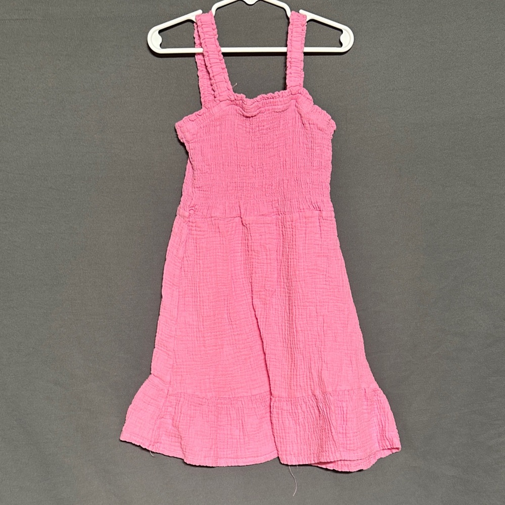 Pink Kids Casual Dress